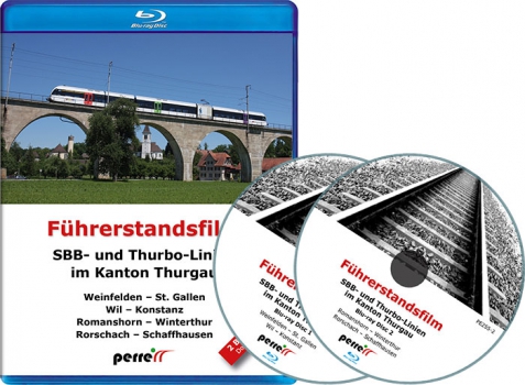 Bluray-Disc «SBB- und Thurbo-Linien im Kanton Thurgau»