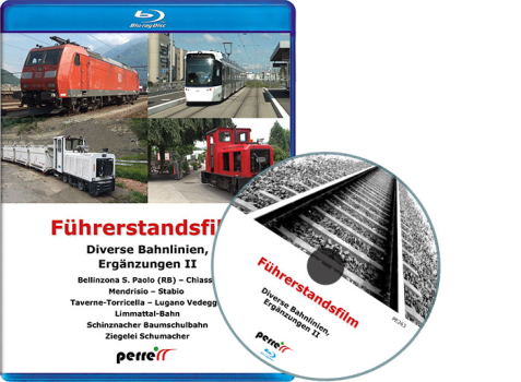 Bluray-Disc «Diverse Bahnlinien, Ergänzungen II»