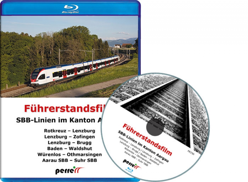 Bluray-Disc «SBB-Linien im Kanton Aargau»